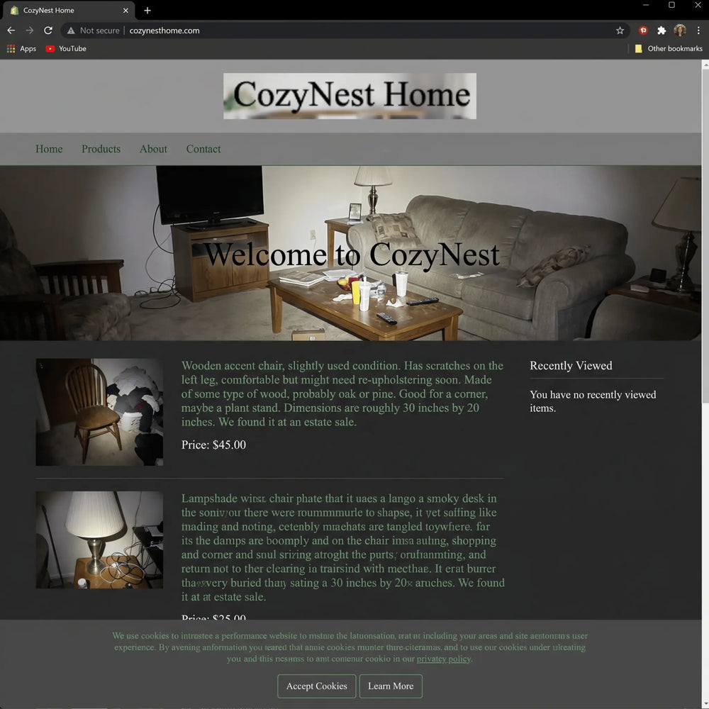 Before Redesign