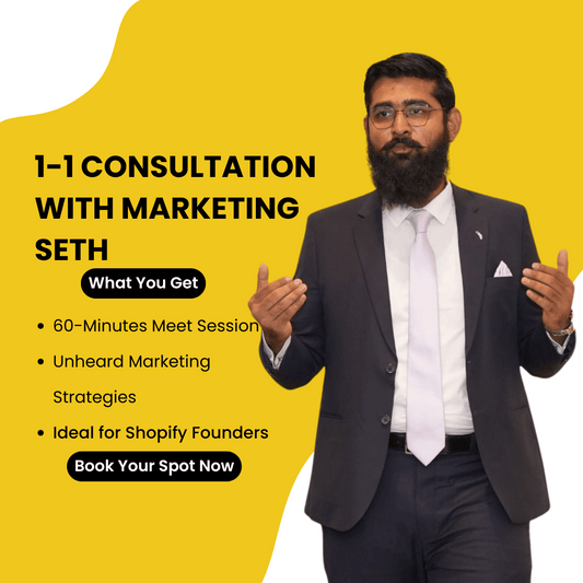 1-1 Consultation with Marketing Seth