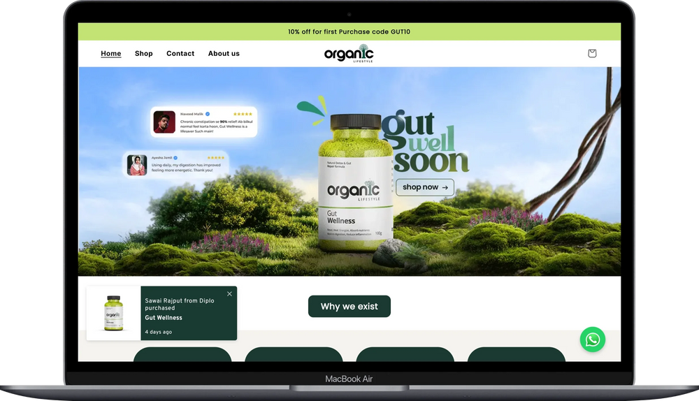 Organic Lifestyle — Luxury Fashion Store